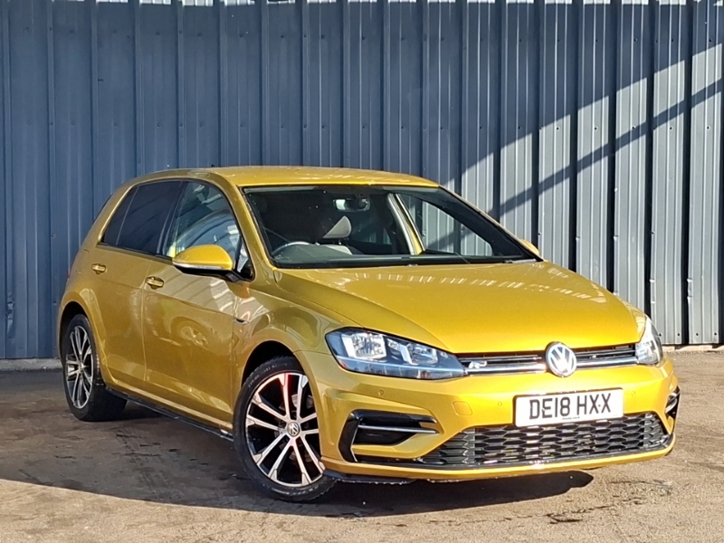 Volkswagen Golf 1.5 Tsi Evo 150 R-line Yellow