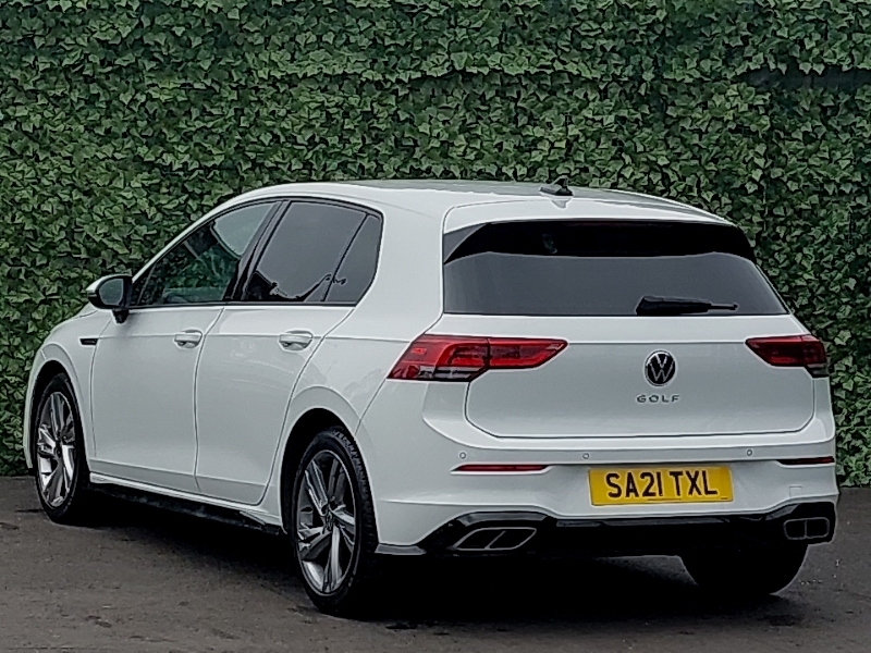 Volkswagen Golf 1.5 Tsi R-line SA21TXL White #2