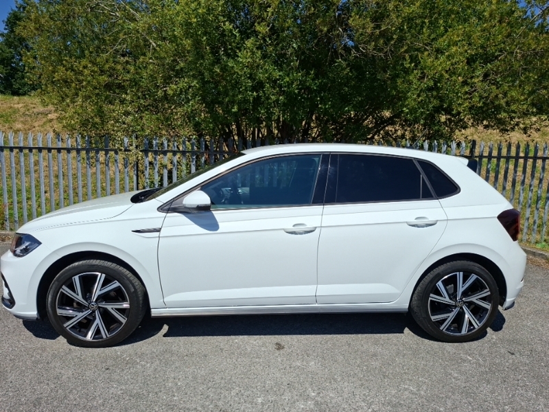 Volkswagen Polo 1.0 Tsi R-line White #4