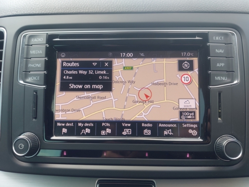 Volkswagen Sharan Se Black #10