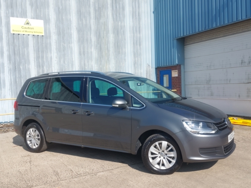 Volkswagen Sharan Se Black #7