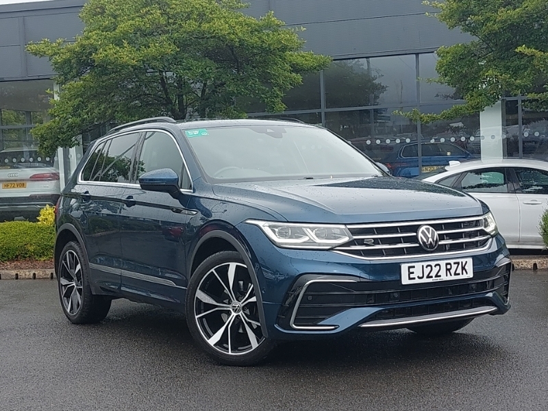 Volkswagen Tiguan 2.0 Tdi 4Motion R-line Dsg Blue