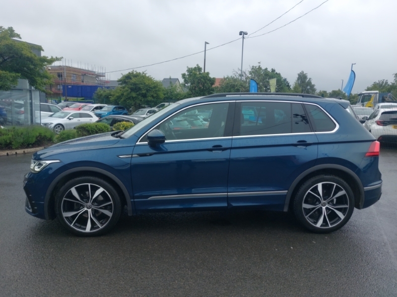 Volkswagen Tiguan 2.0 Tdi 4Motion R-line Dsg Blue #4