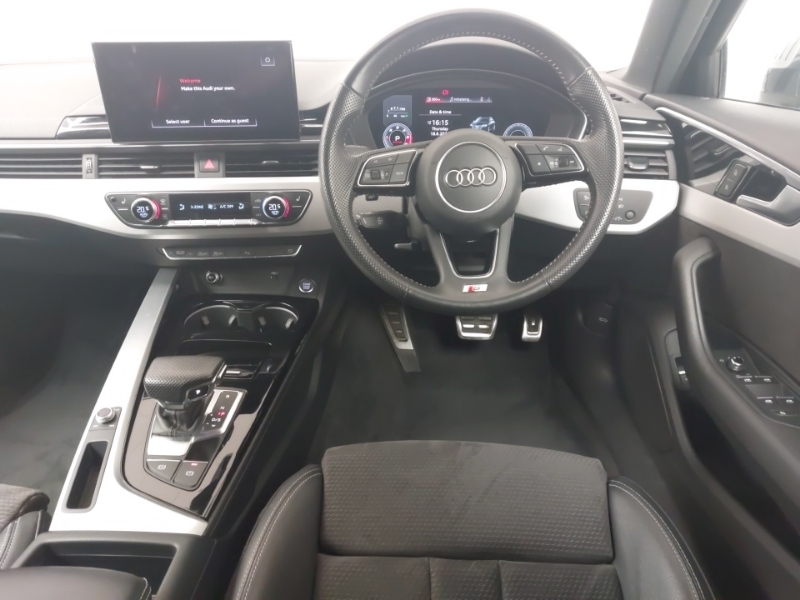 Audi A4 Black Edition White #8