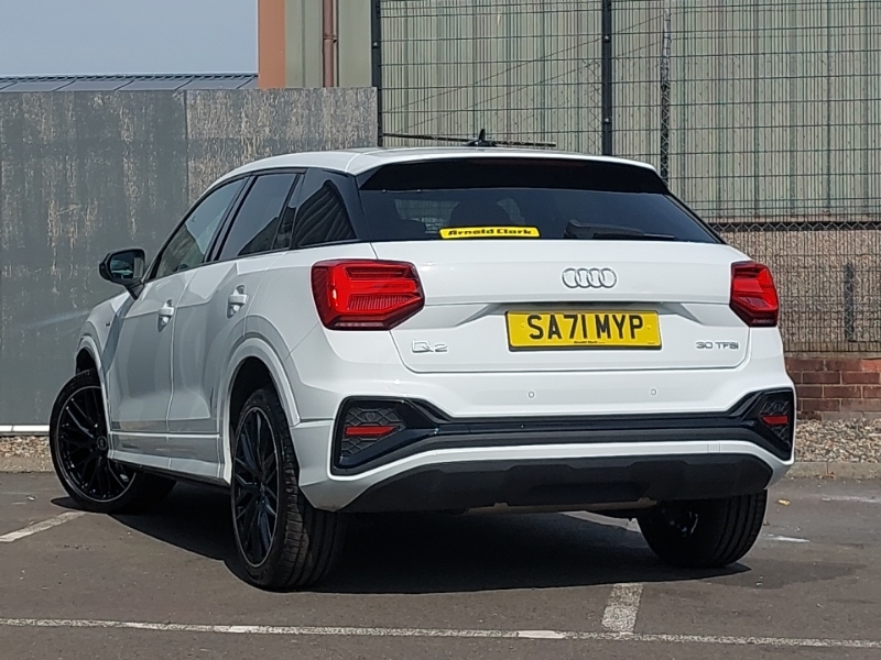 Audi Q2 30 Tfsi Black Edition SA71MYP White #2
