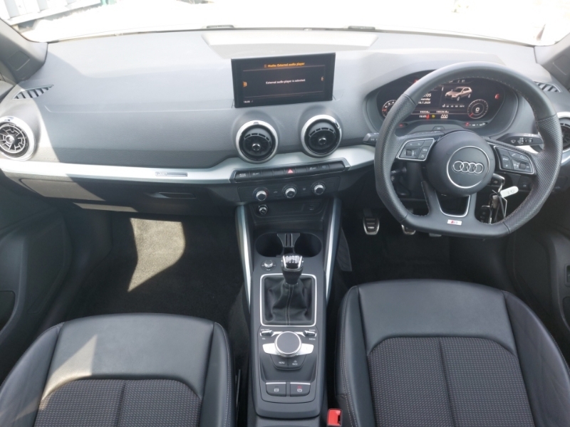 Audi Q2 30 Tfsi Black Edition SA71MYP White #3