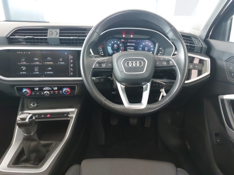 Audi Q3 35 Tfsi Sport White #5