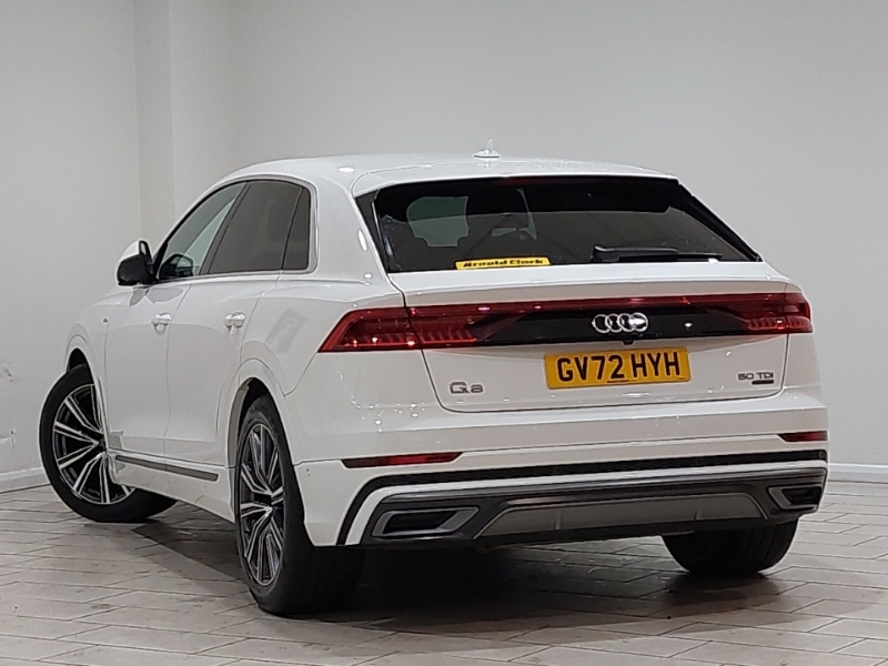 Audi Q8 50 Tdi Quattro S Line Tiptronic Leather White #2