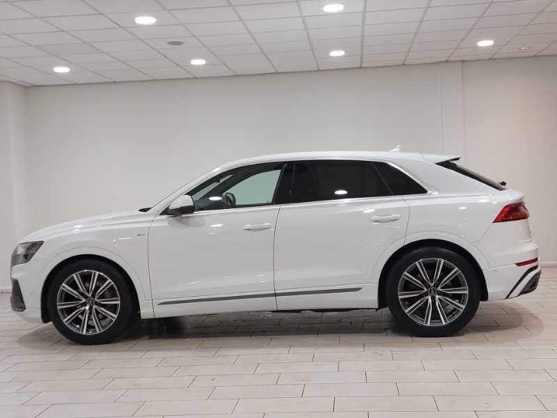 Audi Q8 50 Tdi Quattro S Line Tiptronic Leather White #4