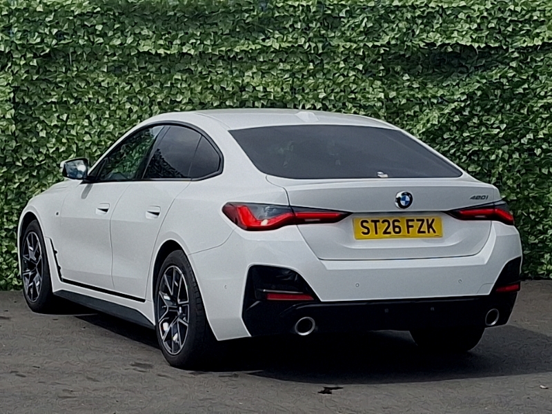 BMW 4 Series 420I M Sport Step ST26FZK White #2