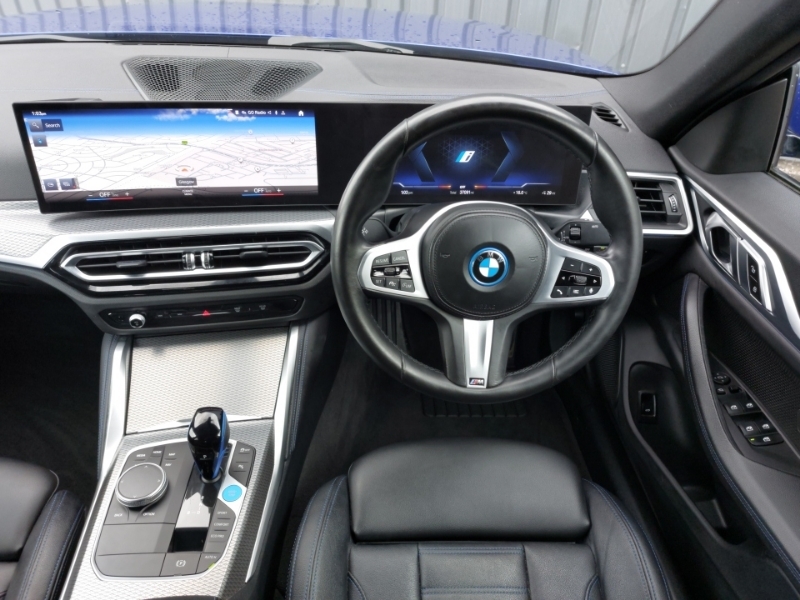 BMW i4 Hatchback White #8