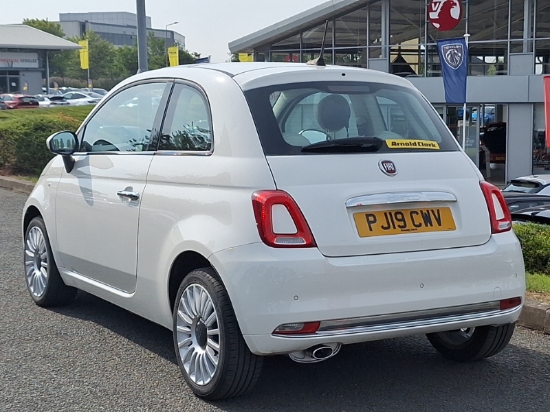 Fiat 500 1.2 Lounge PJ19CWV White #2