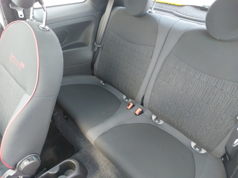 Fiat 500 1.0 Mild Hybrid Red WP73OHB White #6