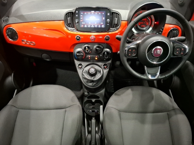 Fiat 500 1.0 Mild Hybrid YG74WMD Orange #3