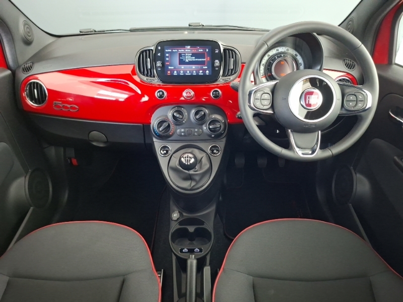 Fiat 500C 1.0 Mild Hybrid Red Red #3