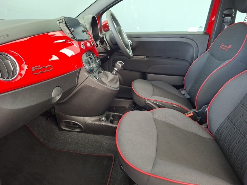 Fiat 500C 1.0 Mild Hybrid Red Red #5