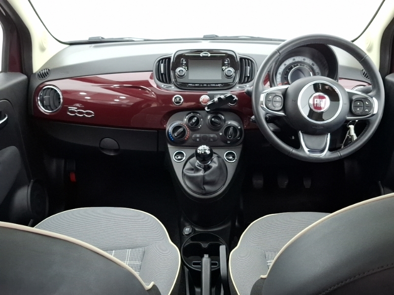 Fiat 500 1.2 Lounge Red #3