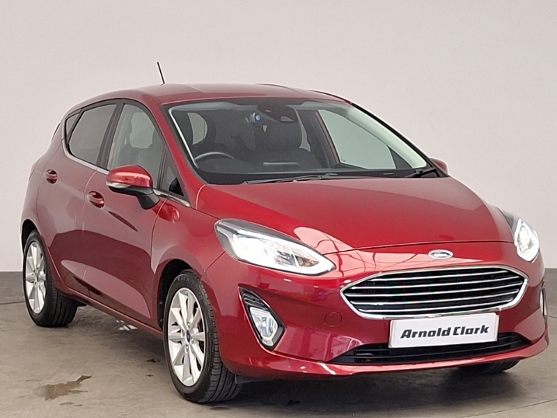 Ford Fiesta 1.0 Ecoboost Titanium X Red