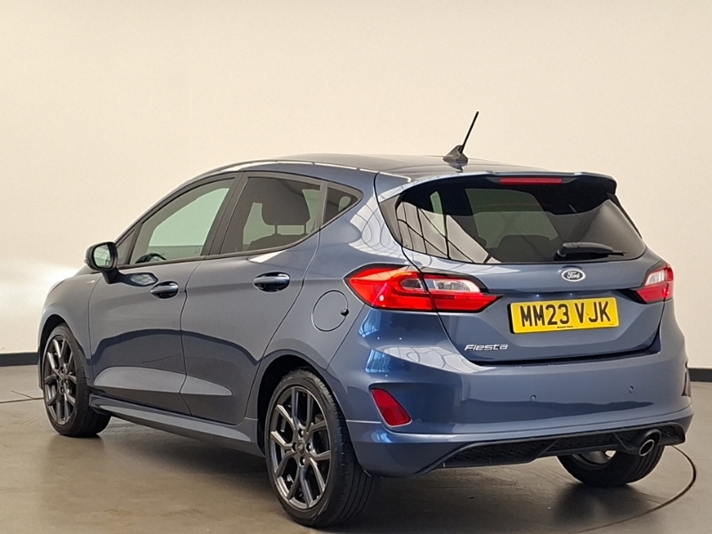Ford Fiesta 1.0 Ecoboost St-line MM23VJK Blue #2
