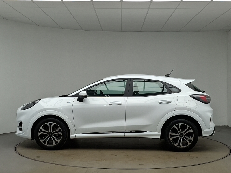 Ford Puma 1.0 Ecoboost Hybrid Mhev St-line White #4