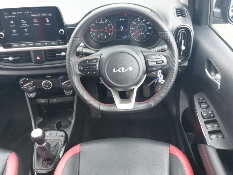 Kia Picanto Hatchback White #8