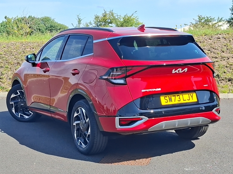 Kia Sportage 1.6T Gdi Isg Gt-line Red #2