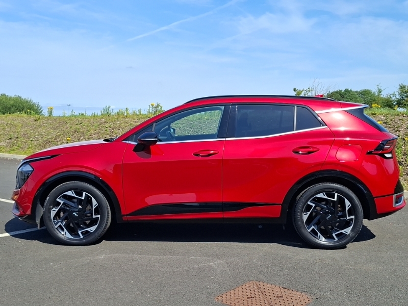 Kia Sportage 1.6T Gdi Isg Gt-line Red #4