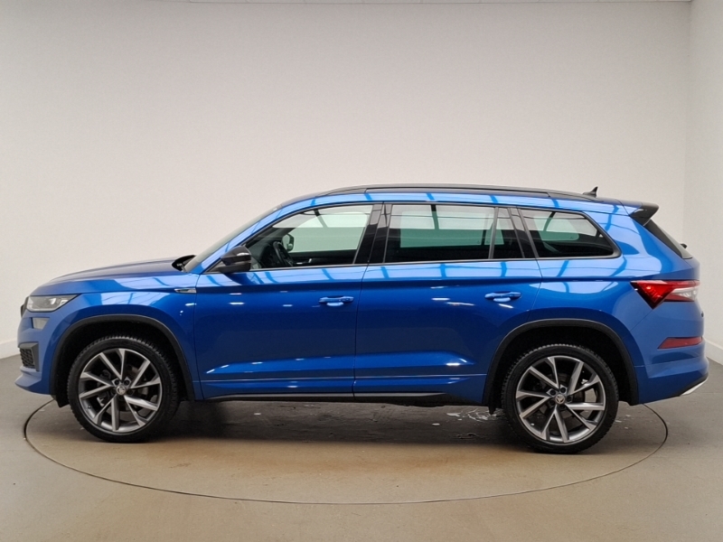 Skoda Kodiaq 1.5 Tsi Sport Line Dsg 7 Seat YG72TKN Blue #4