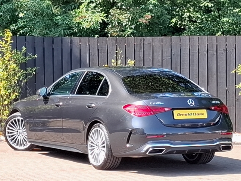 Mercedes-Benz C Class C220d Amg Line Premium 9G-tronic Grey #2