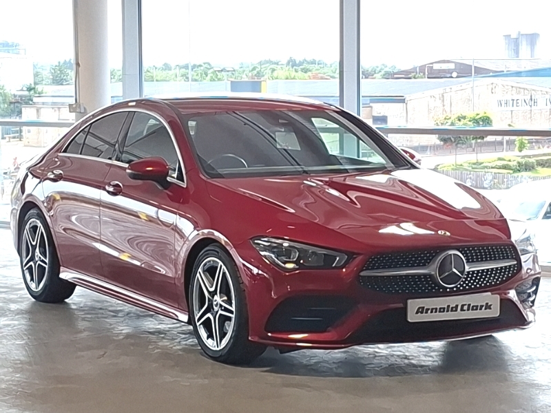 Mercedes-Benz CLA Class Cla 200 Amg Line Tip Red