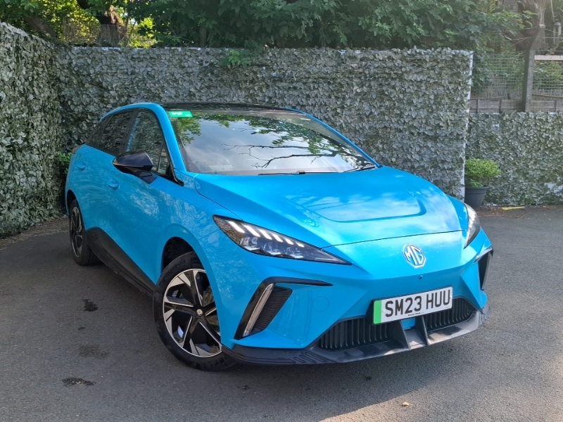 MG MG4 150Kw Trophy Ev Long Range 64Kwh Blue