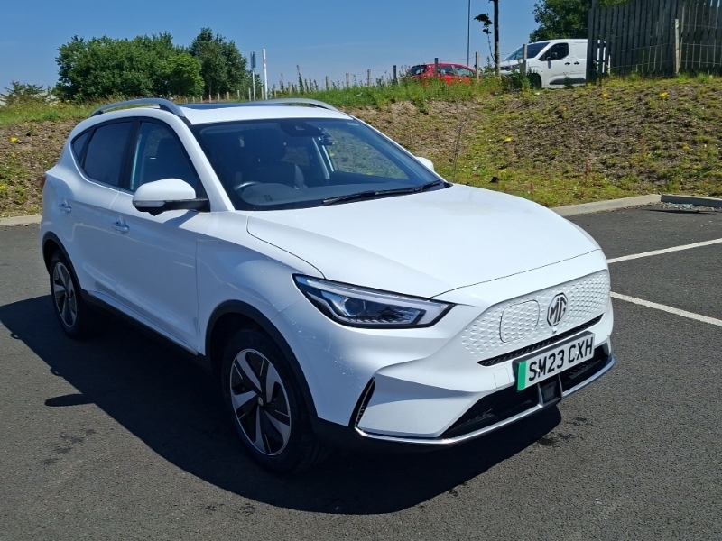 MG ZS 115Kw Trophy Ev Long Range 73Kwh White
