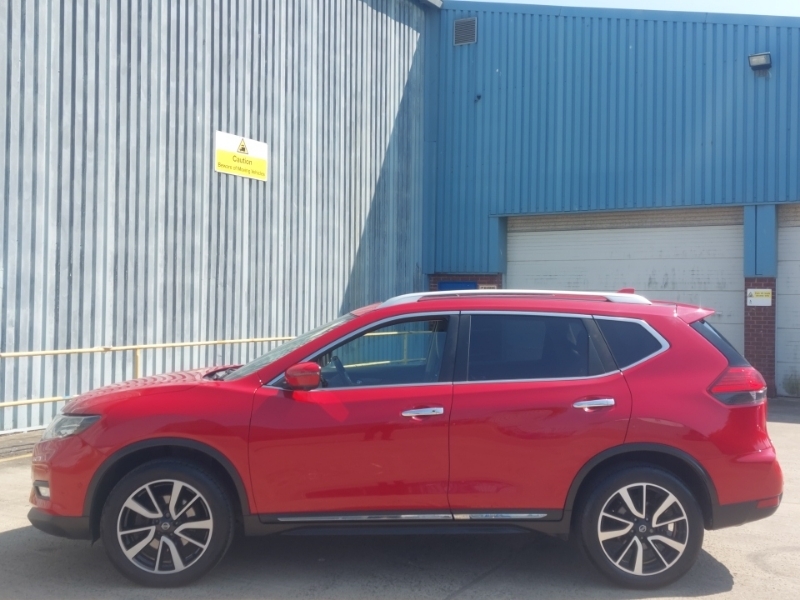 Nissan X-Trail 1.7 Dci Tekna 4Wd Cvt 7 Seat Red #4