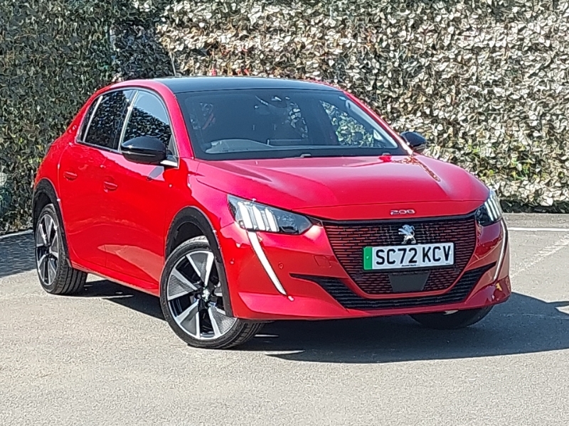Peugeot e-208 100Kw Gt Premium 50Kwh Red