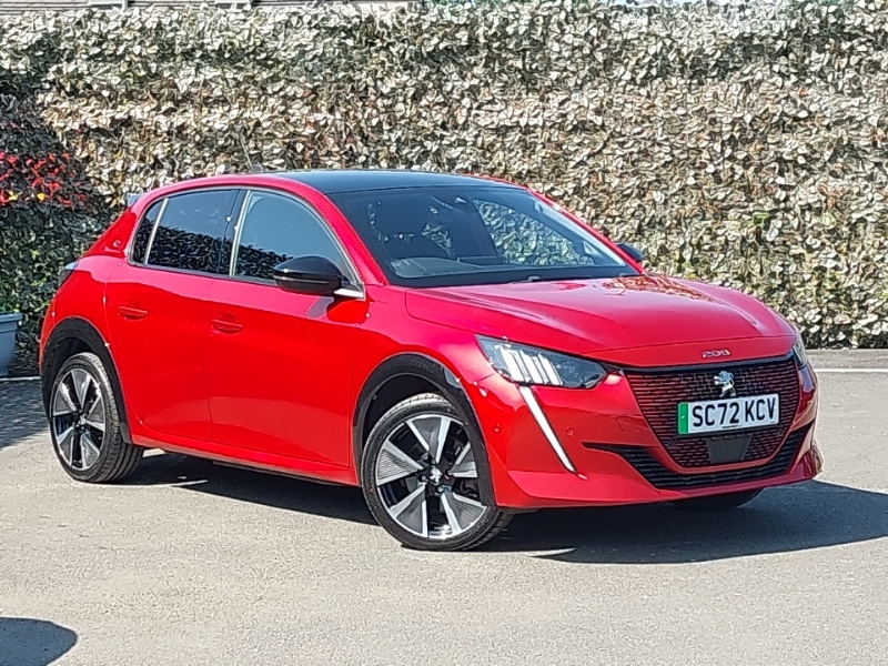 Peugeot e-208 Hatchback Black #7