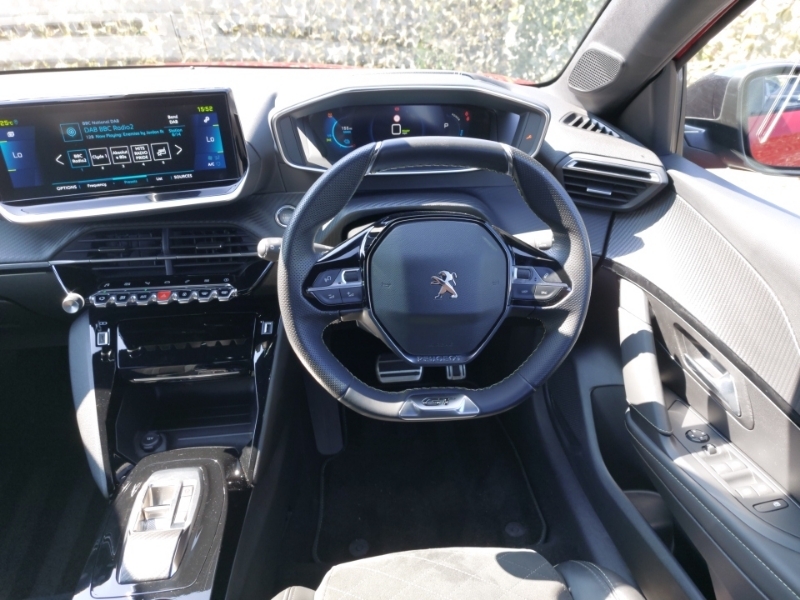 Peugeot e-208 Hatchback Black #8