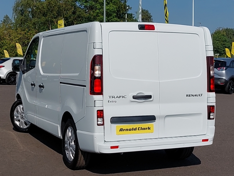 Renault Trafic Sl30 Blue Dci 150 Extra Safety Van White #2