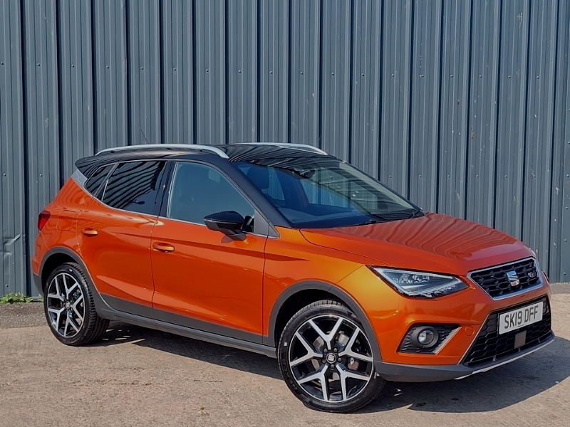 Seat Arona Hatchback Orange #7
