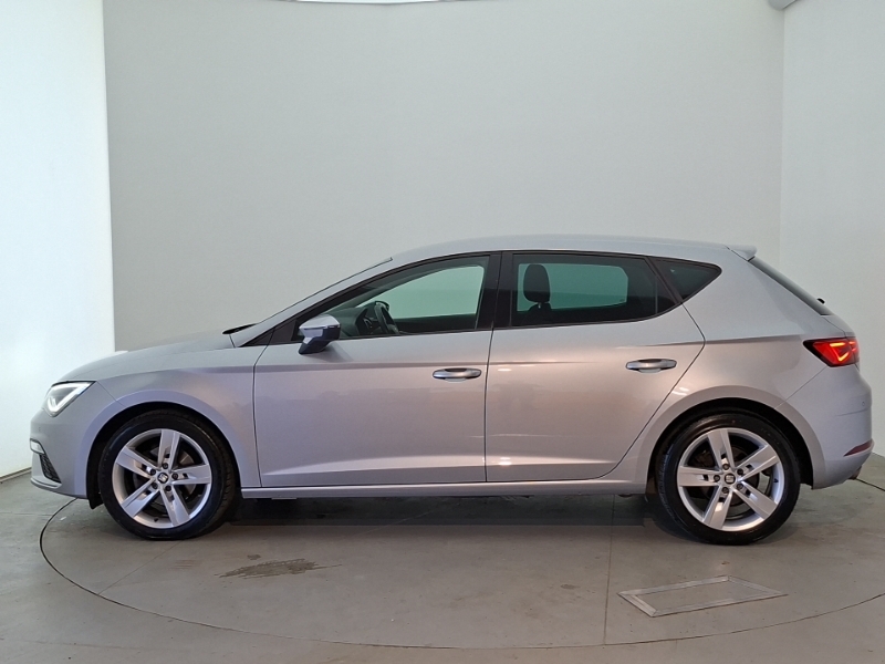 Seat Leon 2.0 Tdi 150 Fr Ez Dsg NJ69UUP Silver #4