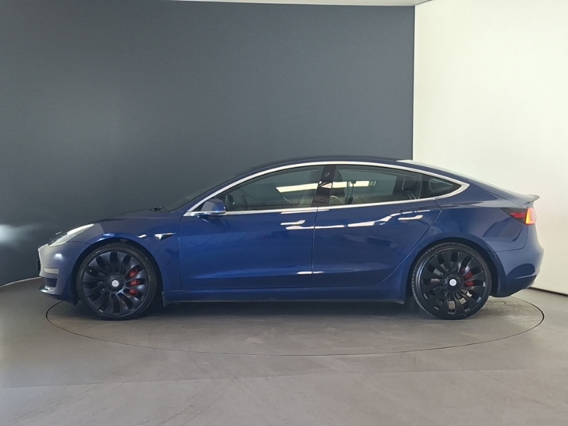 Tesla Model 3 Performance Awd Performance Upgrade Blue #4