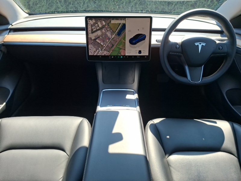 Tesla Model 3 Long Range Awd Blue #3