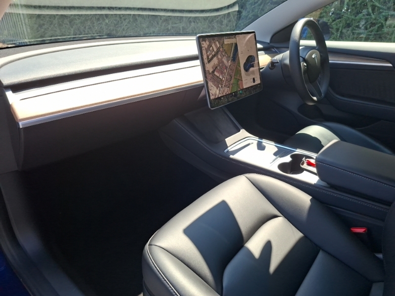 Tesla Model 3 Long Range Awd Blue #5
