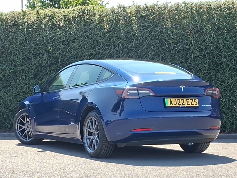 Tesla Model 3 Long Range Awd Blue #2