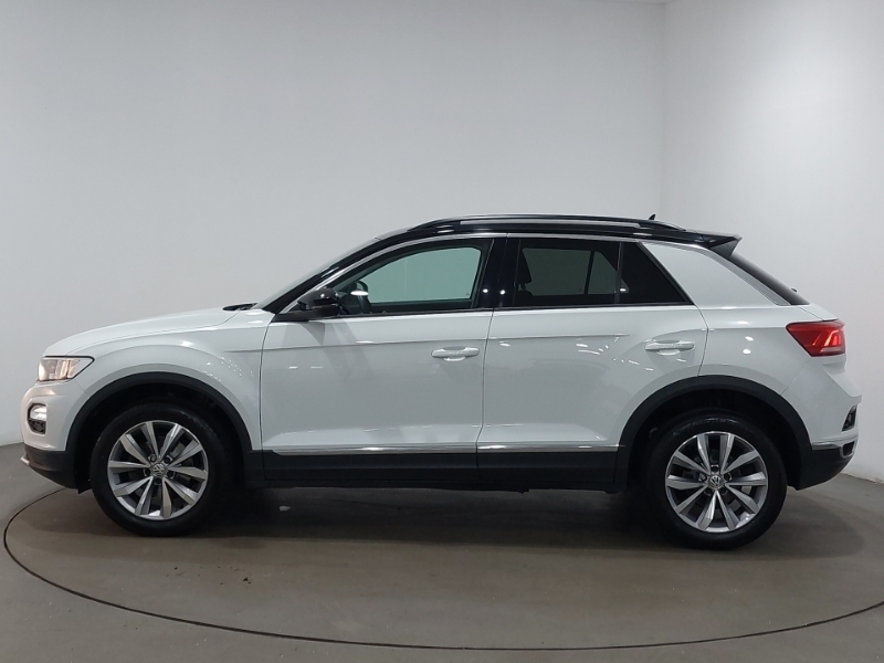 Volkswagen T-Roc 1.0 Tsi Design NC19FTA White #4