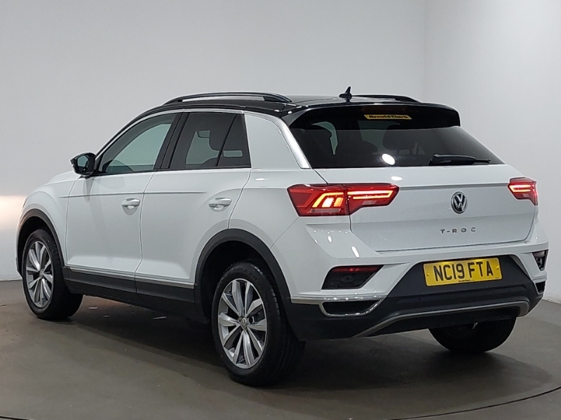 Volkswagen T-Roc 1.0 Tsi Design NC19FTA White #2