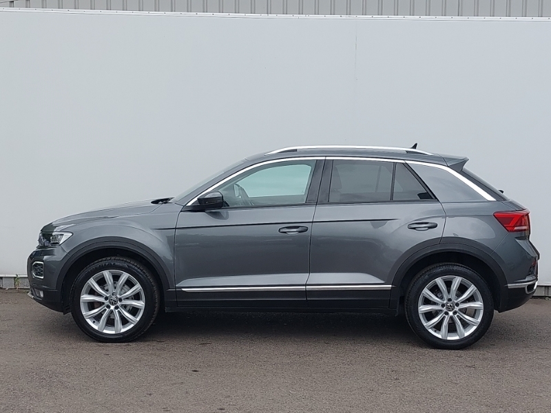 Volkswagen T-Roc 1.5 Tsi Evo Sel Dsg Grey #4