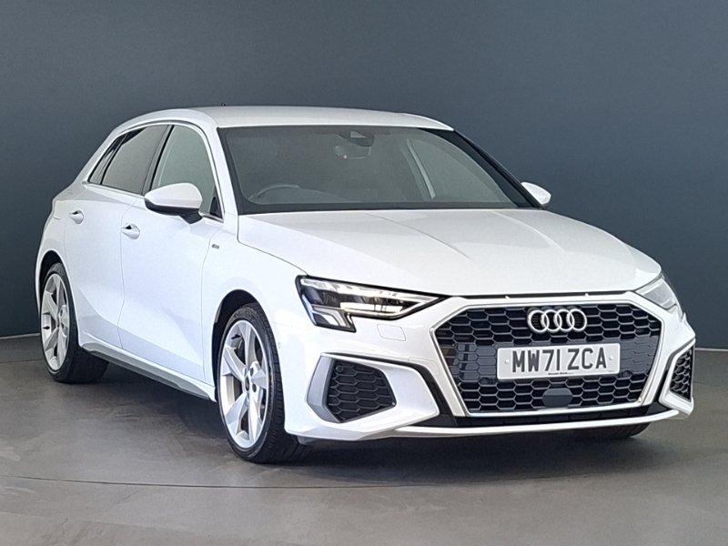 Audi A3 30 Tfsi S Line Comfortsound White