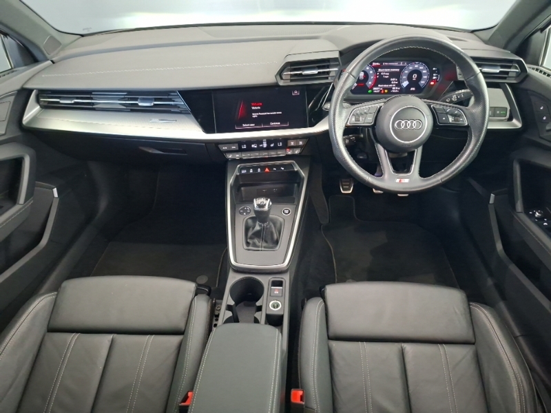 Audi A3 30 Tfsi S Line Comfortsound White #3