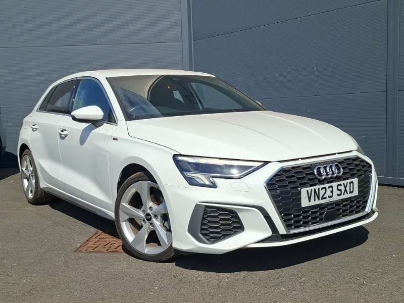 Audi A3 30 Tfsi S Line White