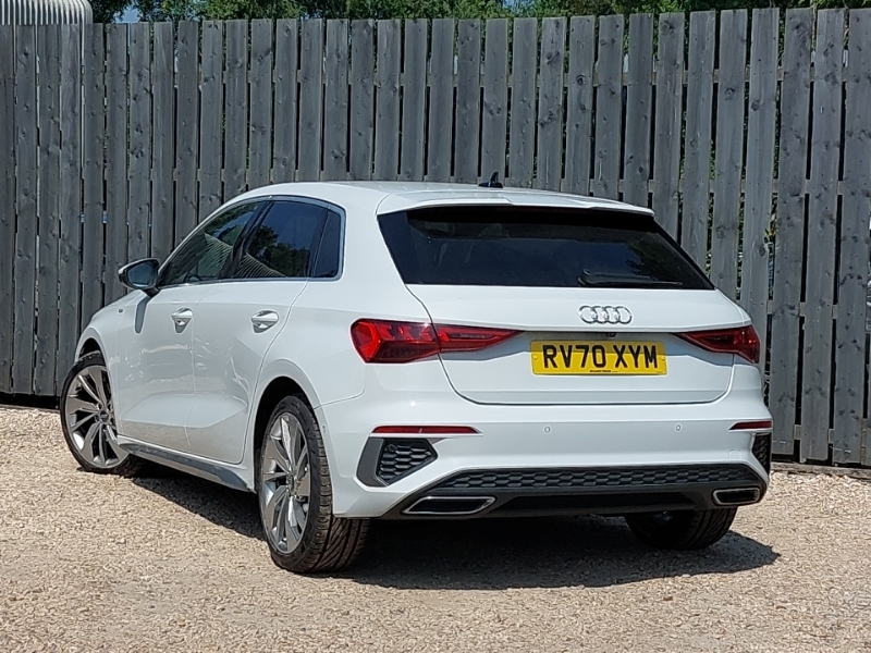 Audi A3 35 Tfsi S Line S Tronic White #2